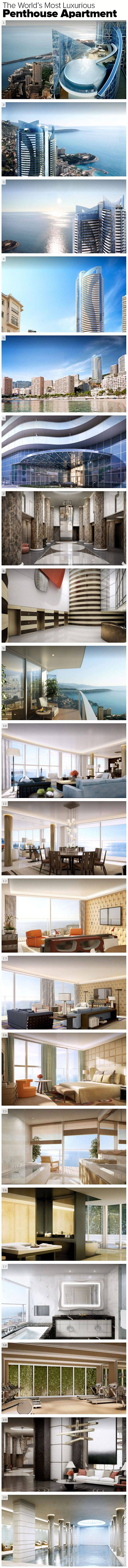 The World’s Most Luxurious Penthouse Apartment